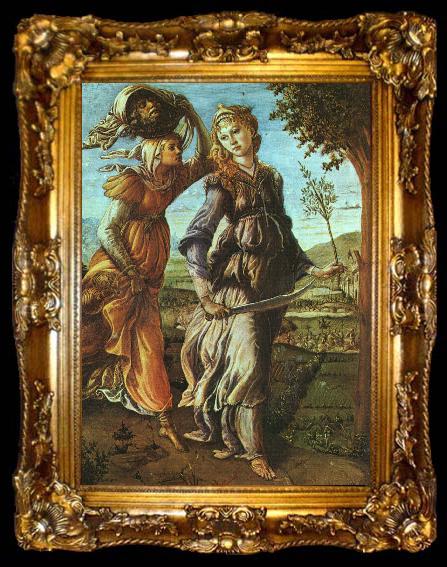 framed  Sandro Botticelli The Return of Judith, ta009-2